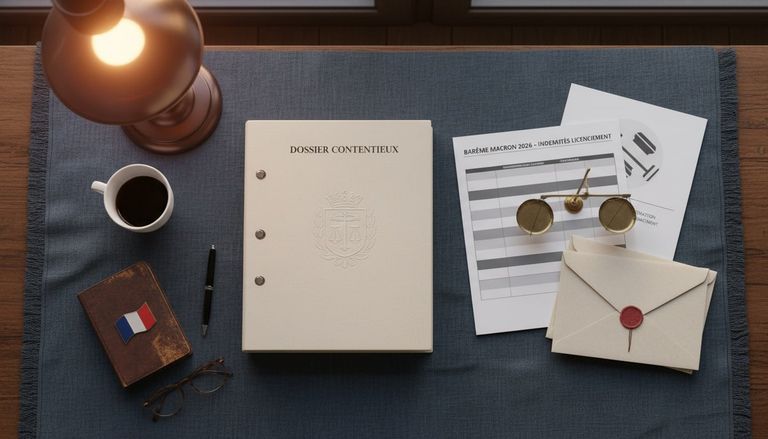 Indemnités licenciement abusif 2026 : barème Macron